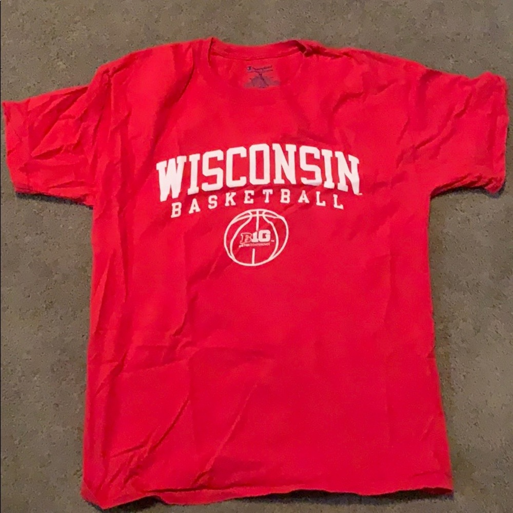 Wisconsin Badgers Basketball T shirt